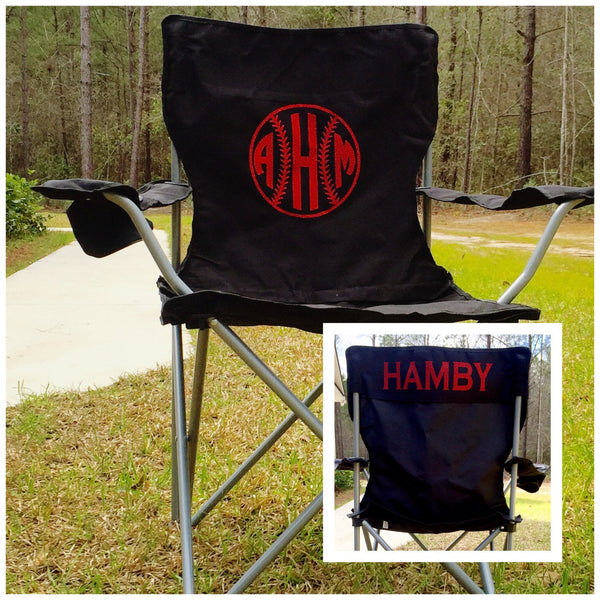 personalized camping chair