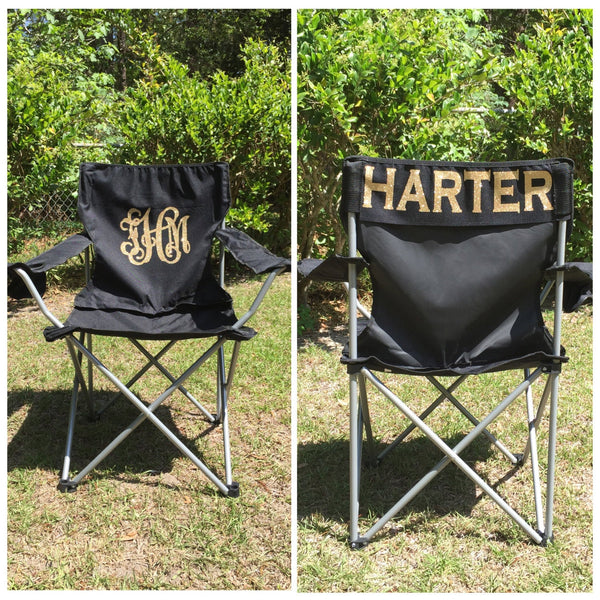 personalized camping chair