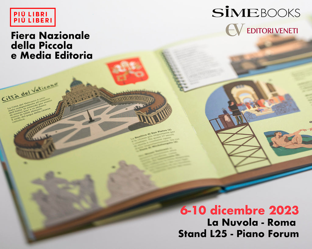 SIME BOOKS a Più Libri Più Liberi - Fiera Nazionale della Piccola e Media Editoria