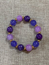 Lavender & Purple Bracelet