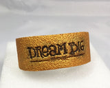 Gold Dream Big Cuff bracelet