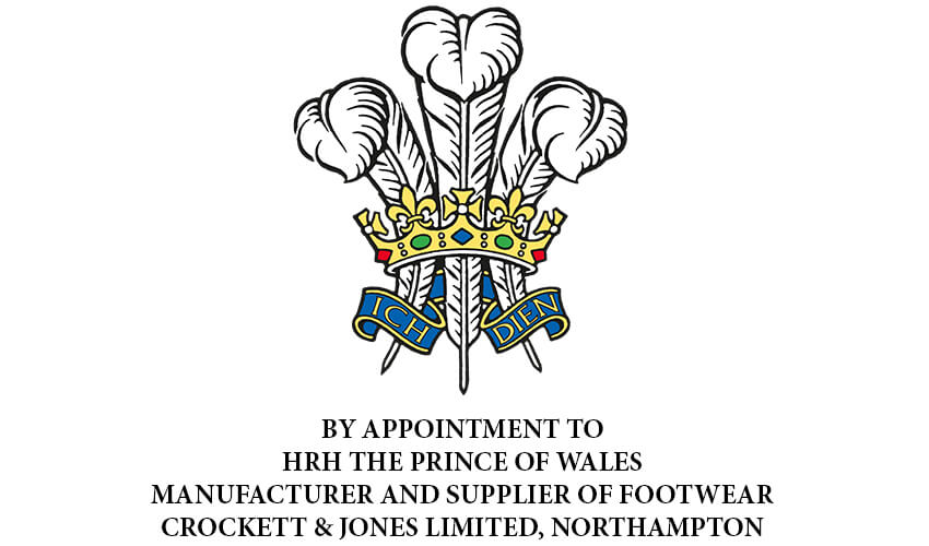 Awarded Royal Warrant by HRH The Prince of Wales – Crockett & Jones US