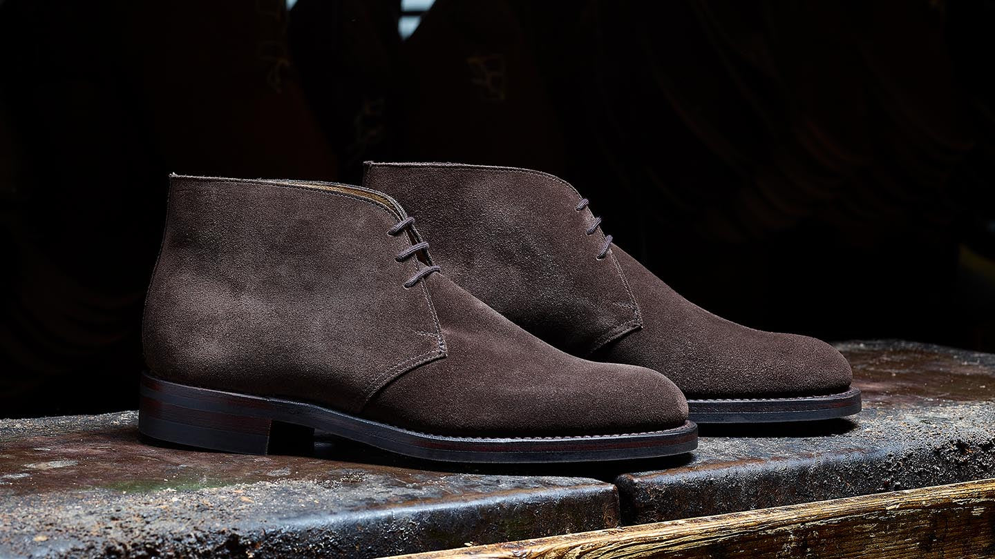 Chiltern Dark Brown Suede | Crockett & Jones – Crockett & Jones US