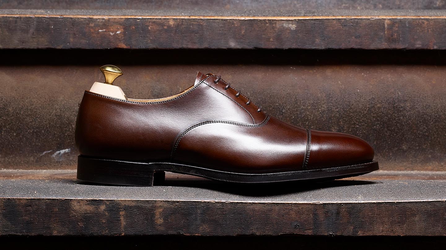 Connaught 2 Dark Brown Burnished Calf | Crockett & Jones