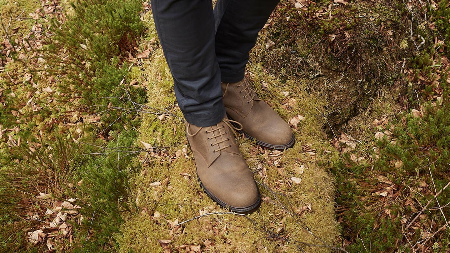 Kelso Natural Rough-Out Suede – Crockett & Jones ROW