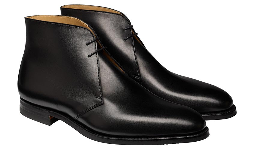 Upton Black Calf | Crockett & Jones