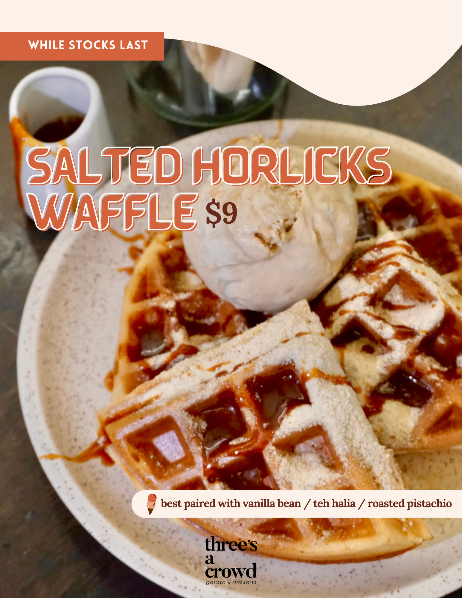 TAC Salted Horlicks Waffle
