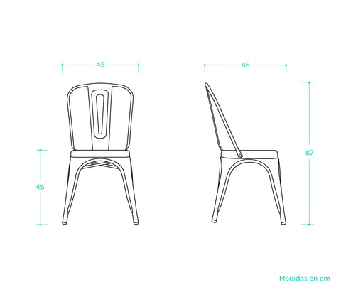 silla de jardin