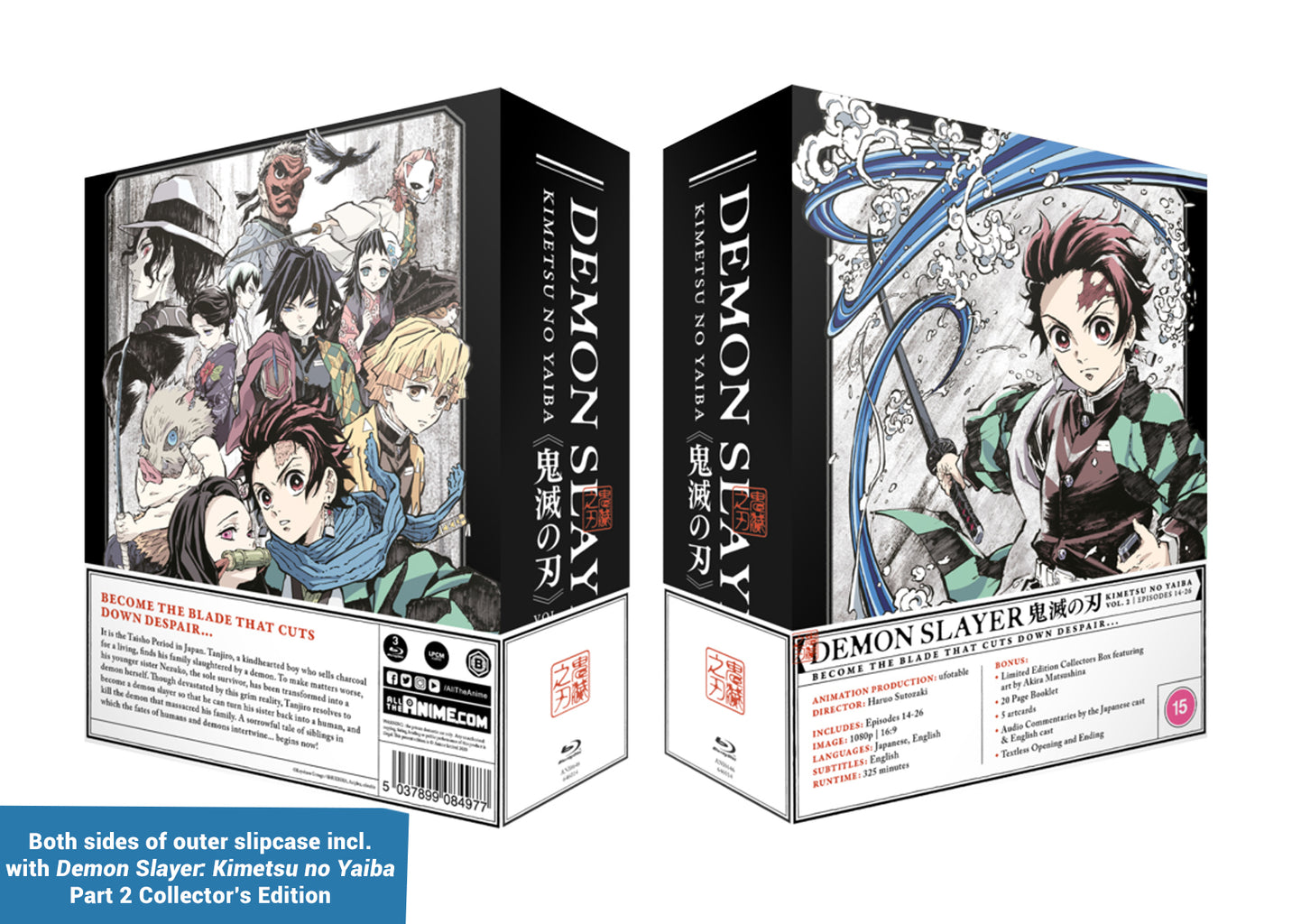 Demon Slayer Kimetsu No Yaiba Part 2 Blu Ray Collector S Edition