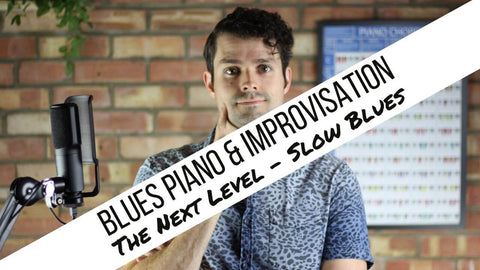 blues piano course slow blues