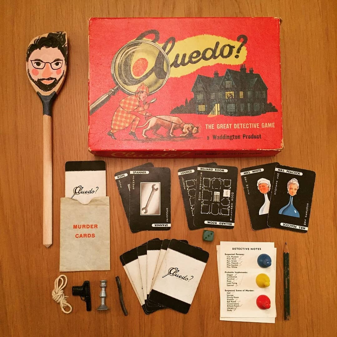 Cluedo Clue Board Game Old Edition