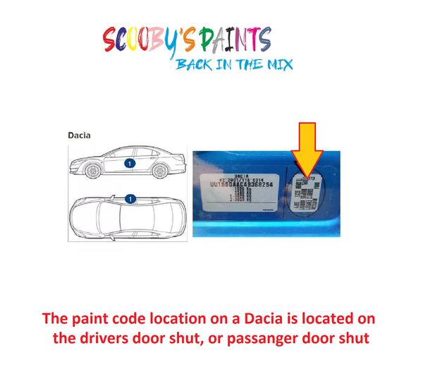 Dacia-Dokker-Van-Paint-Code-Locations