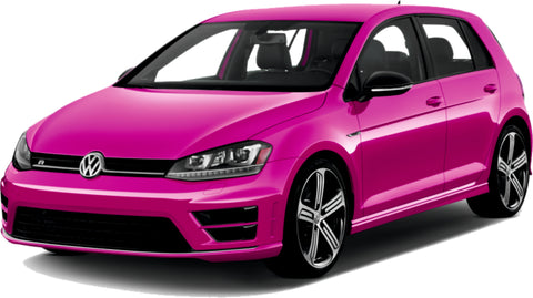 VW Golf Fantacy Concept Pink Paint