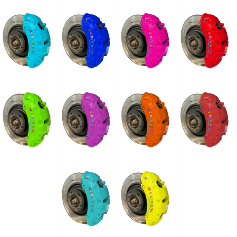 Exciting range og Brake Caliper Paints in A range of vibrant colours