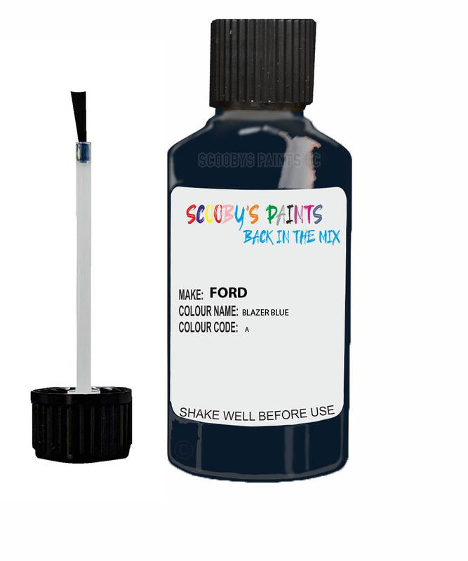 FORD FOCUS BLAZER BLUE Code A Touch Up Paint 2007-2020