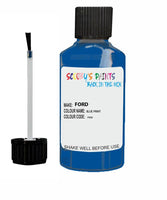 Ford Fiesta Blue Print Code Pww Touch Up Paint 2003-2005
