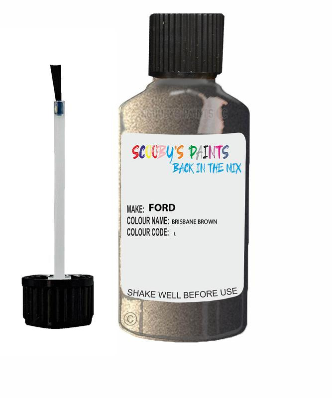 FORD FOCUS BRISBANE BROWN Code L Touch Up Paint 2010-2020