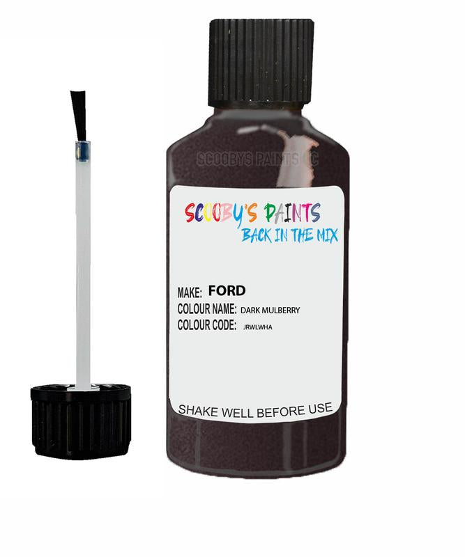 FORD FOCUS DARK MULBERRY Code JRWLWHA Touch Up Paint 2017-2020