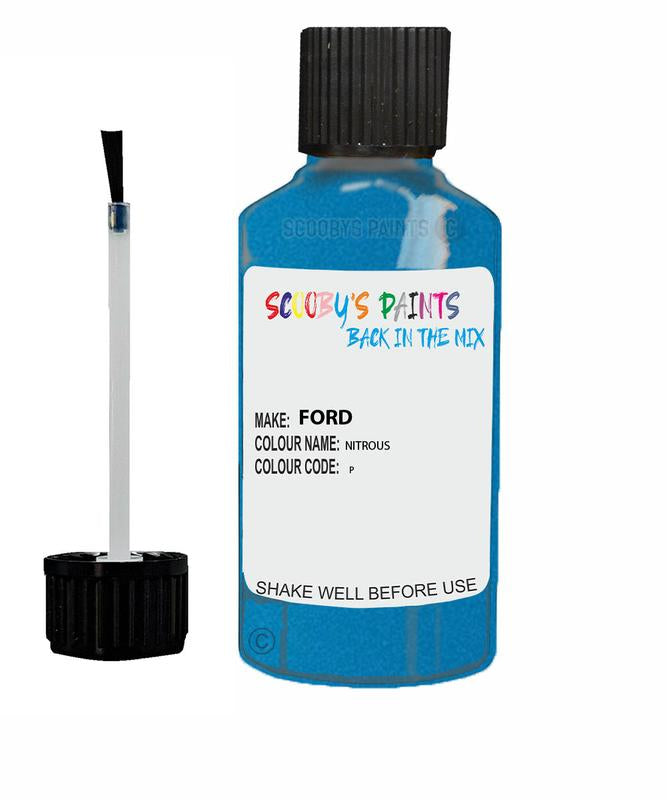 FORD FOCUS NITROUS Code P Touch Up Paint 2016-2018
