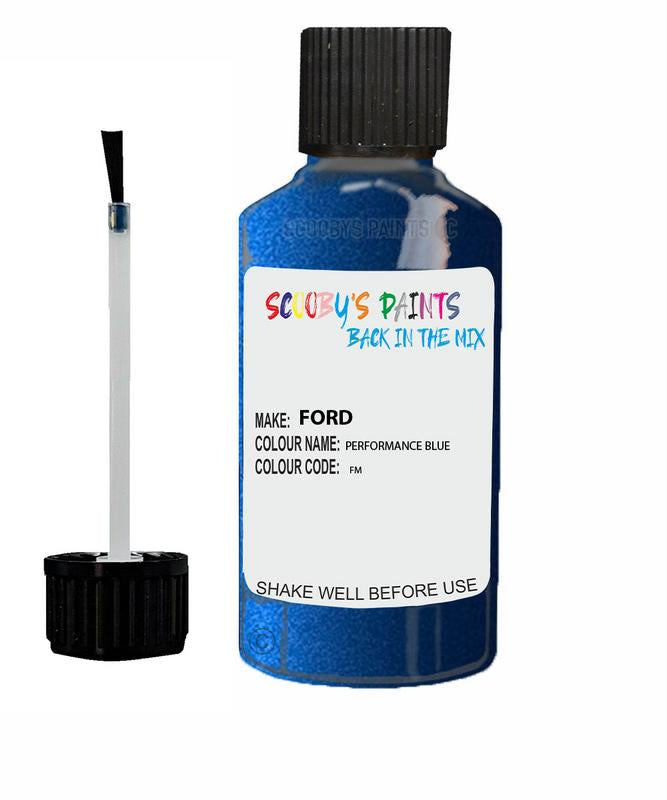 FORD FOCUS PERFORMANCE BLUE Code FM Touch Up Paint 2018-2020