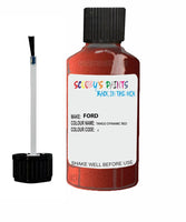 Ford C-Max Tango Dynamic Red Code Z Touch Up Paint 2006-2011