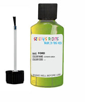 Ford Kuga Ultimate Green Code G Touch Up Paint 2009-2011