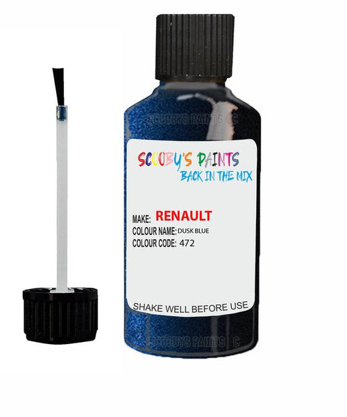 Paint For Renault Clio Pacific Roy Blue Code 460 Car Touch Up 