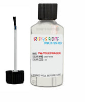 Vw Volkswagen Car Stone Chip Scratch Touch Up Paint Candy White