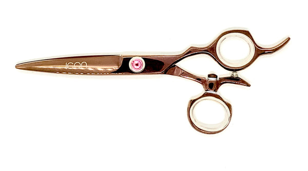 Utsuri 5.5 Hair Scissors Rose Gold Titanium Hair Cutting Shears