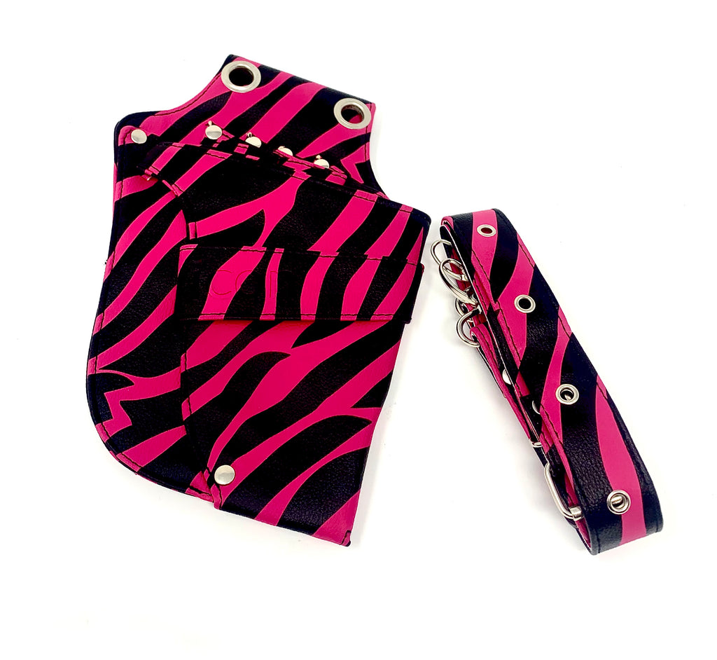 Shear Scissor Holster Hip PINK ZEBRA SMALL ICON Shears