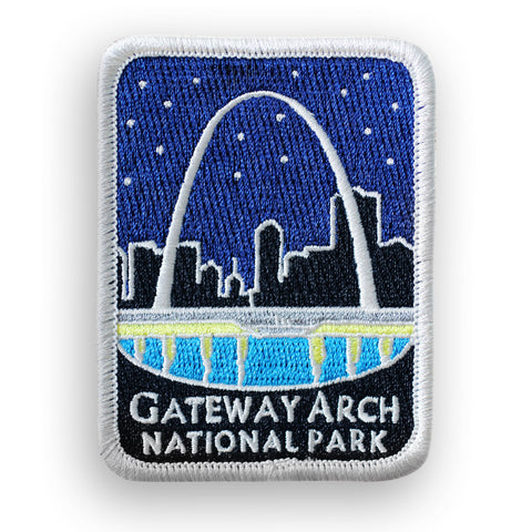 3dRose Gateway Arch, St Louis, Mississippi River Key Chains, 2.25 x 2.25,  Set of 2 (kc_91510_1)