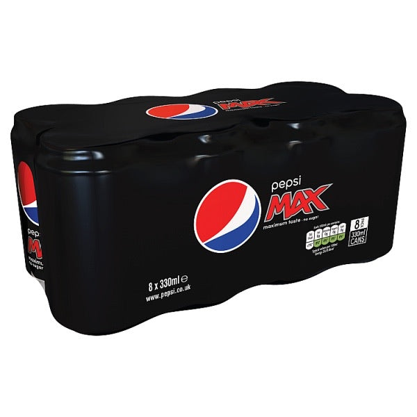 Pepsi Max 8x 330ml