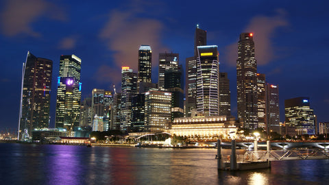 Singapore skyline cbd