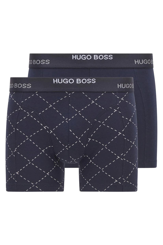 Hugo Boss Solid/Printed Boxer Briefs 3-Pack