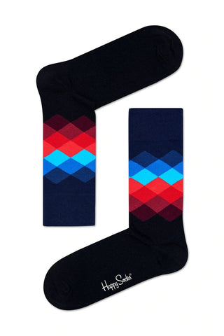 Faded Diamond socks