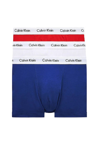 Calvin Klein CK men Navy blue red Y-back thong underwear pk (3