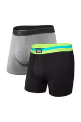  Click to expand  Saxx Sport Mesh Boxer Brief Fly - Black 2021