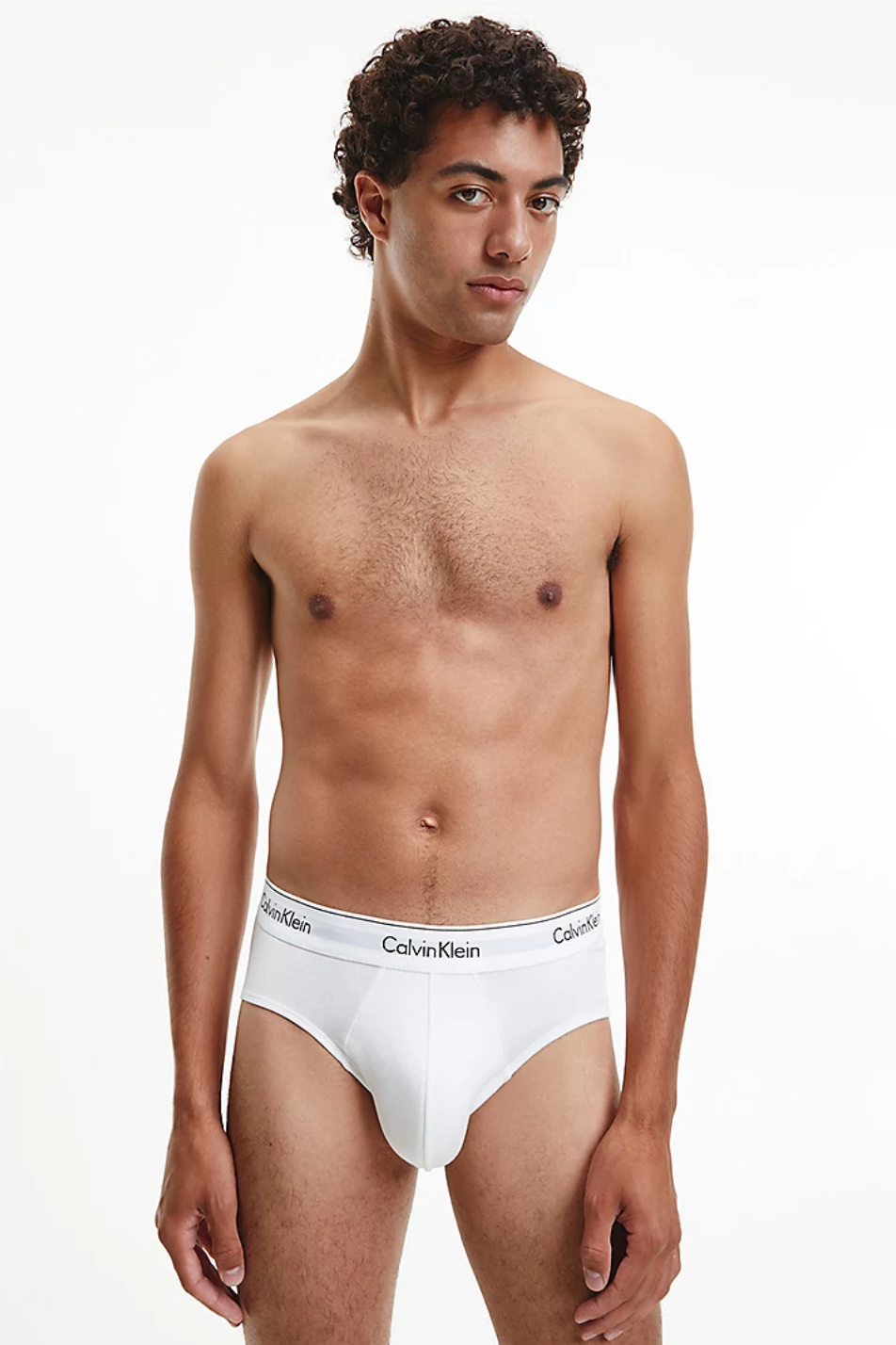Calvin Klein 3 Pack Men's Cotton Stretch Hip Brief — Pants & Socks