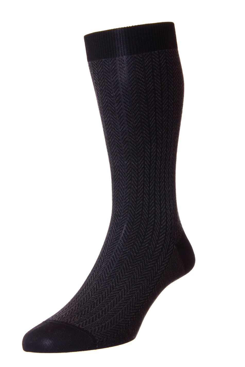 Pantherella Men's Fabian Herringbone Sock — Pants & Socks