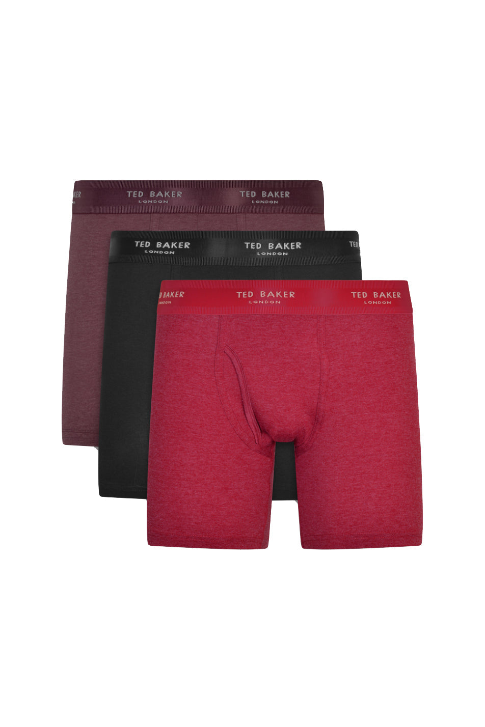 Ted Baker 3 Pack Men's Cotton Boxer Brief — Pants & Socks
