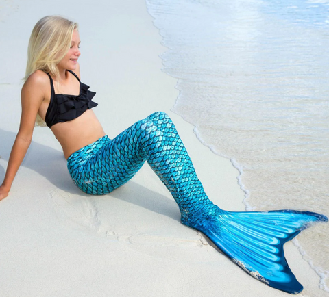 Blue Mermaid Tail by Fin Fun Mermaid