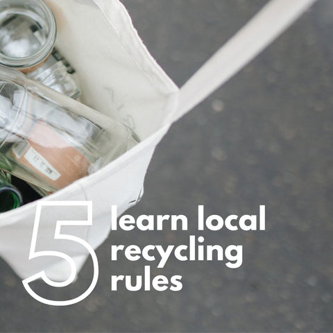 learn local recycling rules