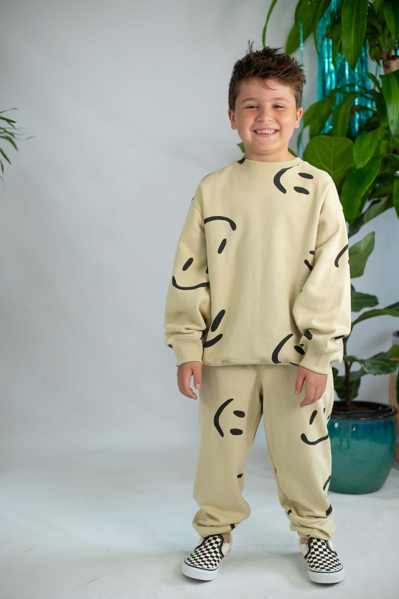 Molo Boys Flame On Fire Adan Sweatpants - Pumpkin and Bean