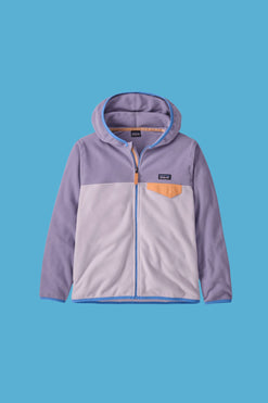 Foxglove Purple K's Micro D Snap Jacket (Girl)