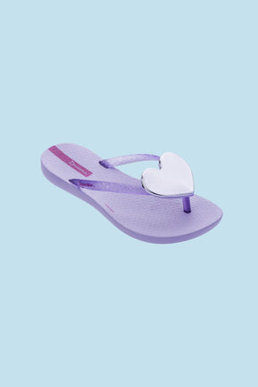 Lilac Glitter Wave Flip Flop (Girl)