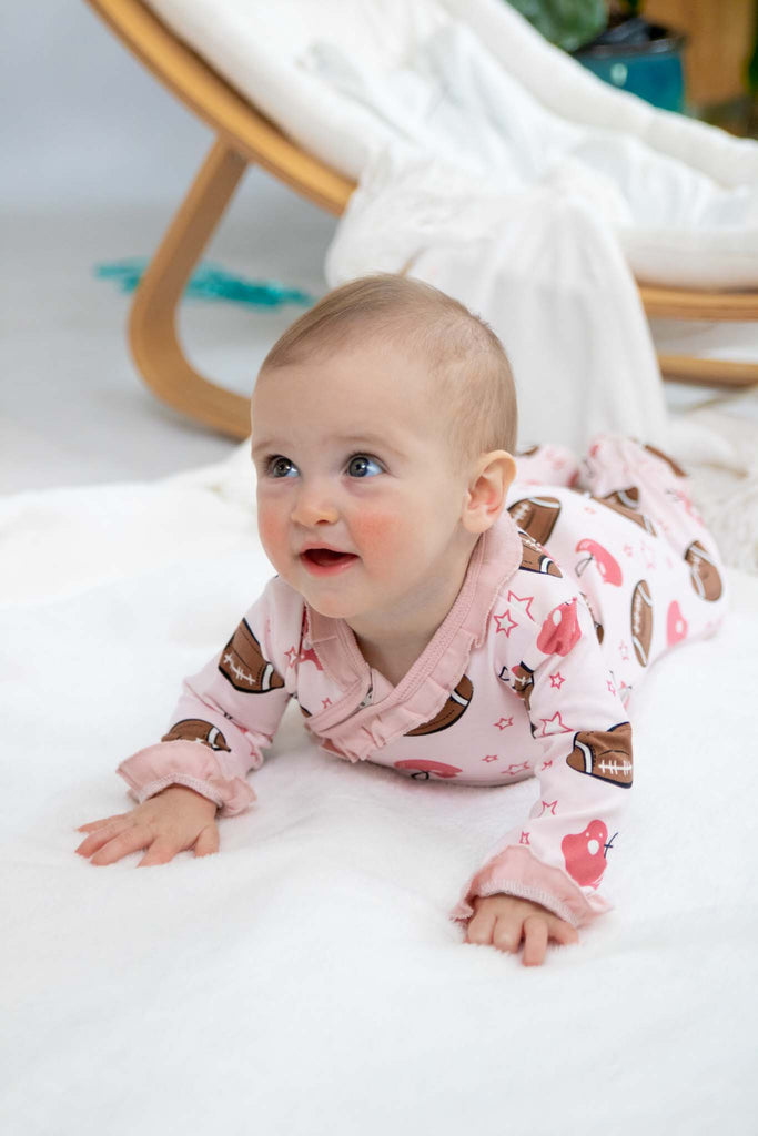 Pink Silk Bows Pajamas – Just For Babes