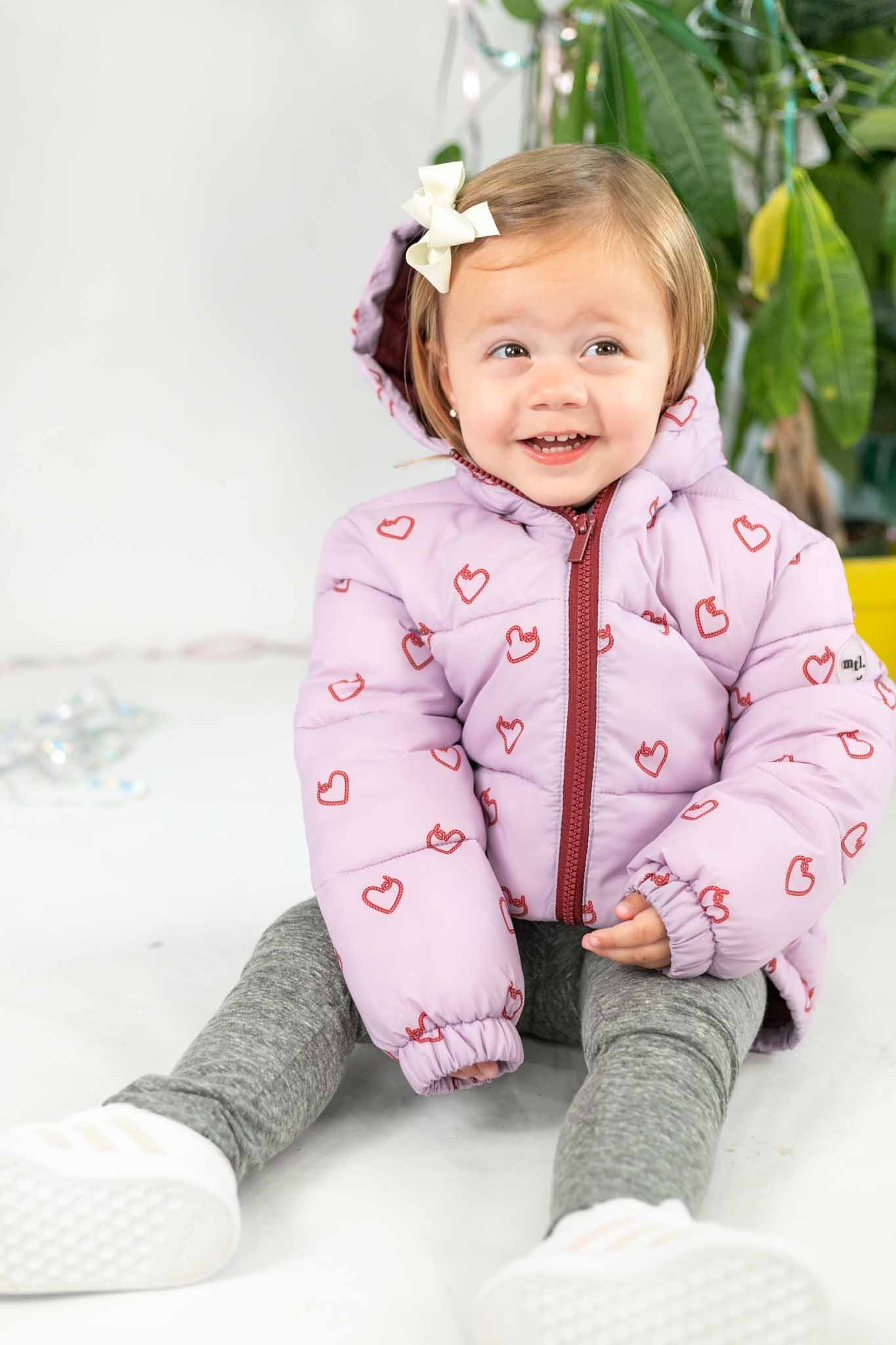 Infant winter sales jacket girl