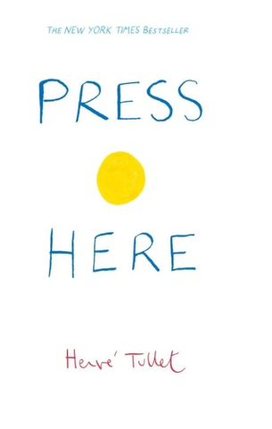 Press Here Book by Herve Tullet