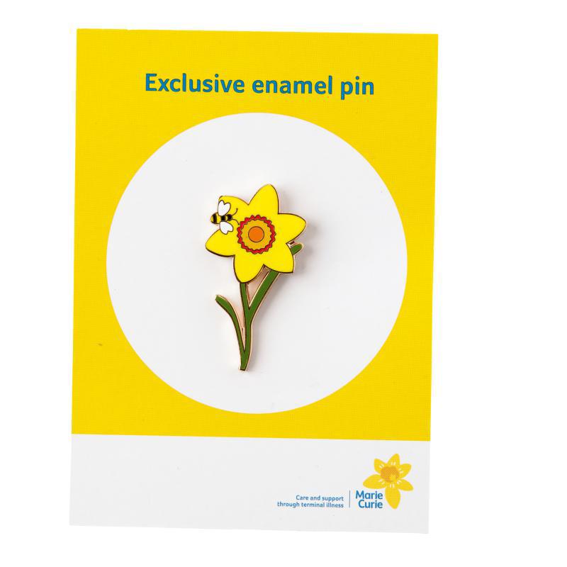 Daffodil And Bee Enamel Pin Marie Curie Online Shop 1398