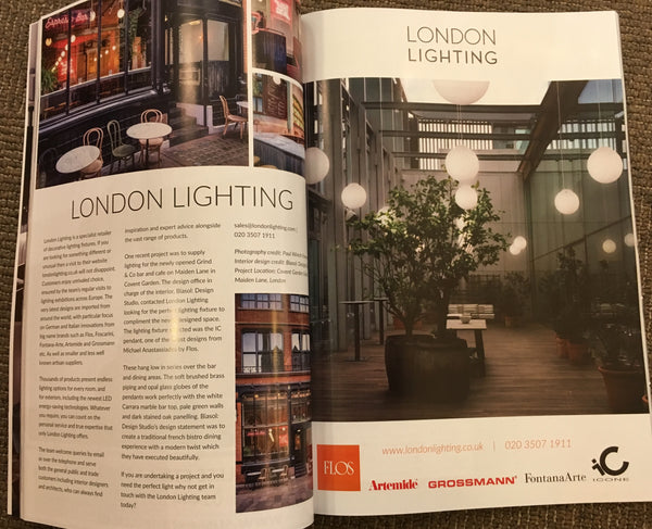 Art of design London Lighting